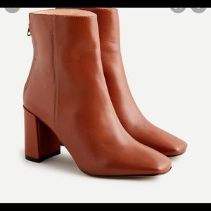 J.Crew block heel ankle boots